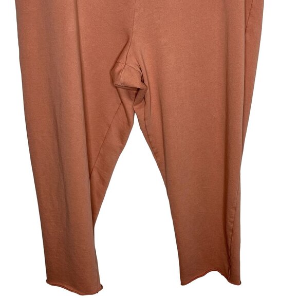 GAP Rust Cropped Sweatpants Women’s XXL Joggers Athleisure Lounge - Picture 5 of 8